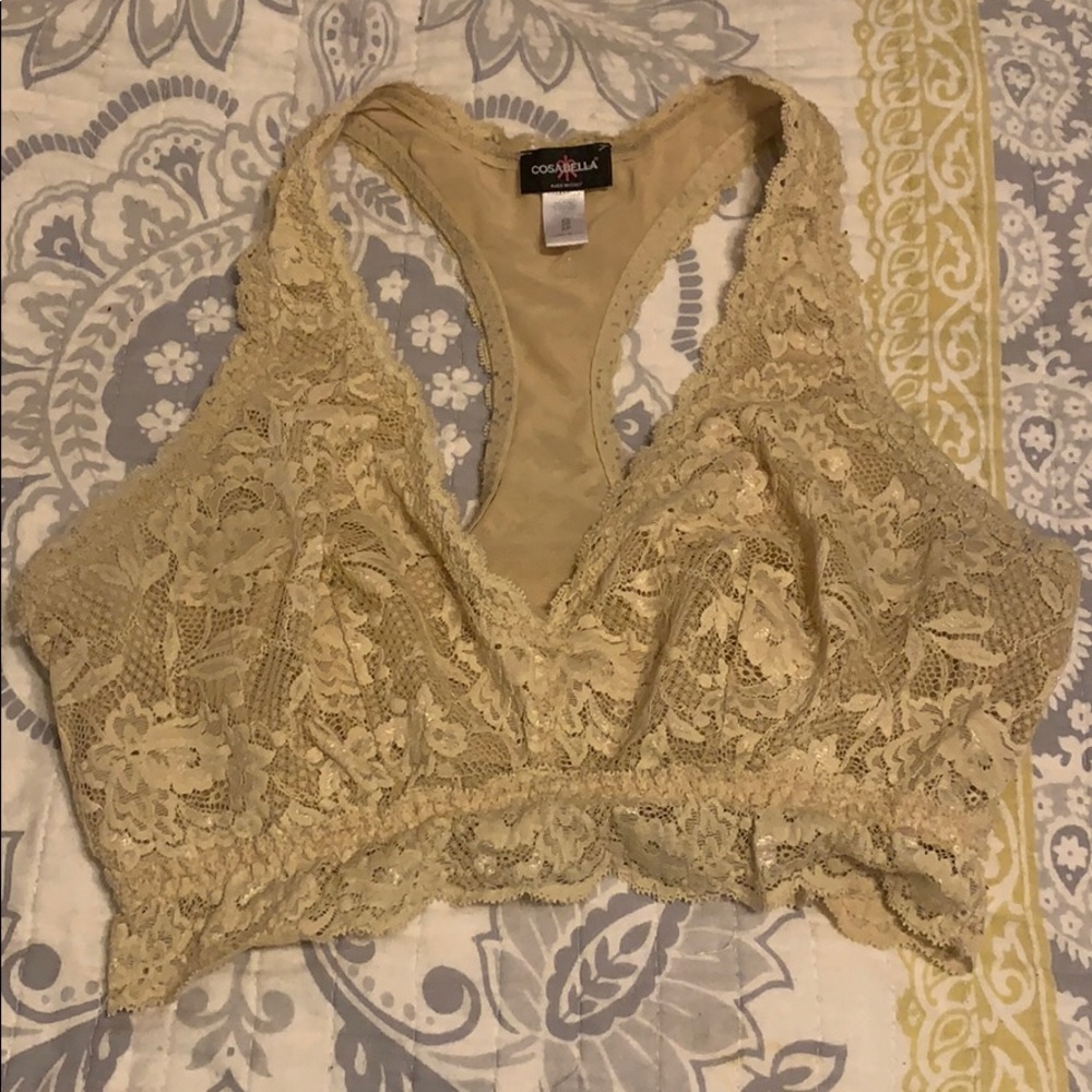 COSABELLA BEIGE LACE RAZOR BACK! Ready 2 wear!!